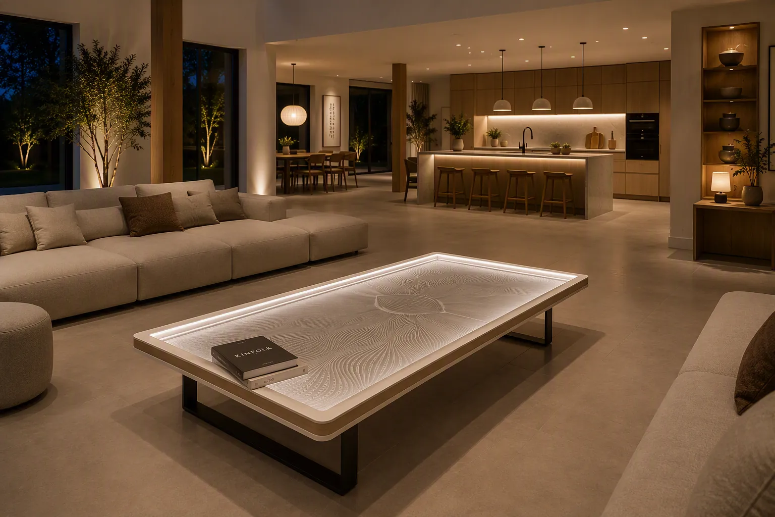 Dimension M — Grande table basse