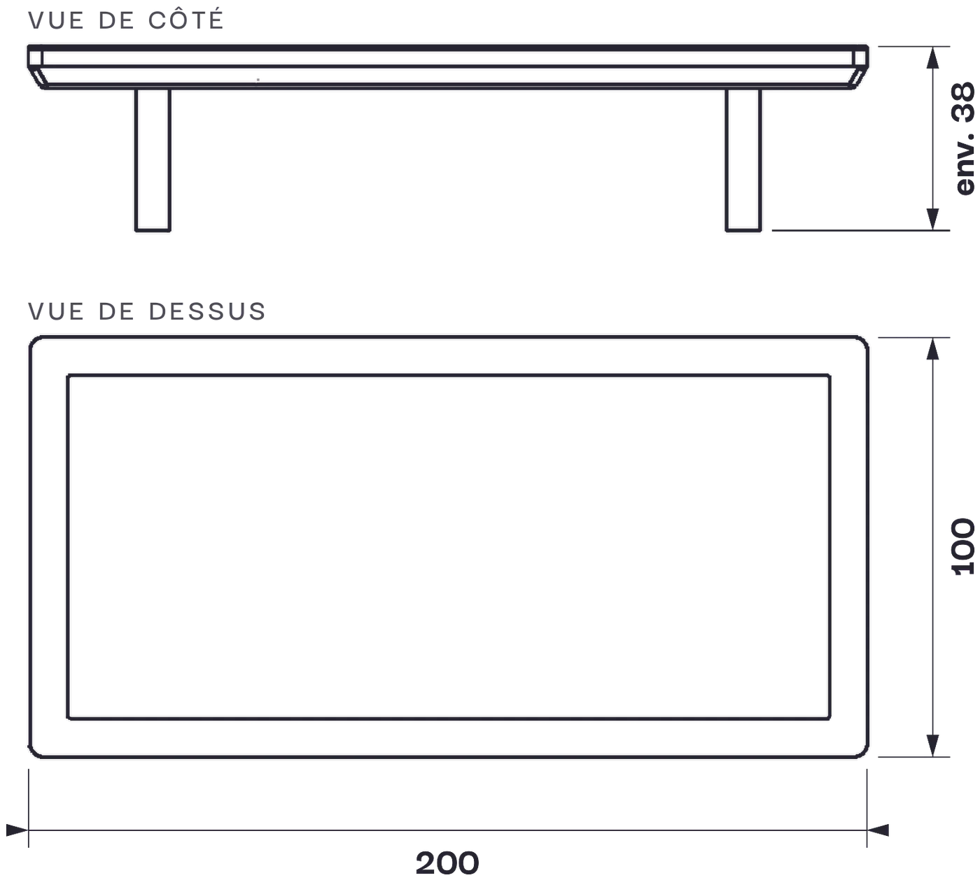 Dessin technique — Dimension M