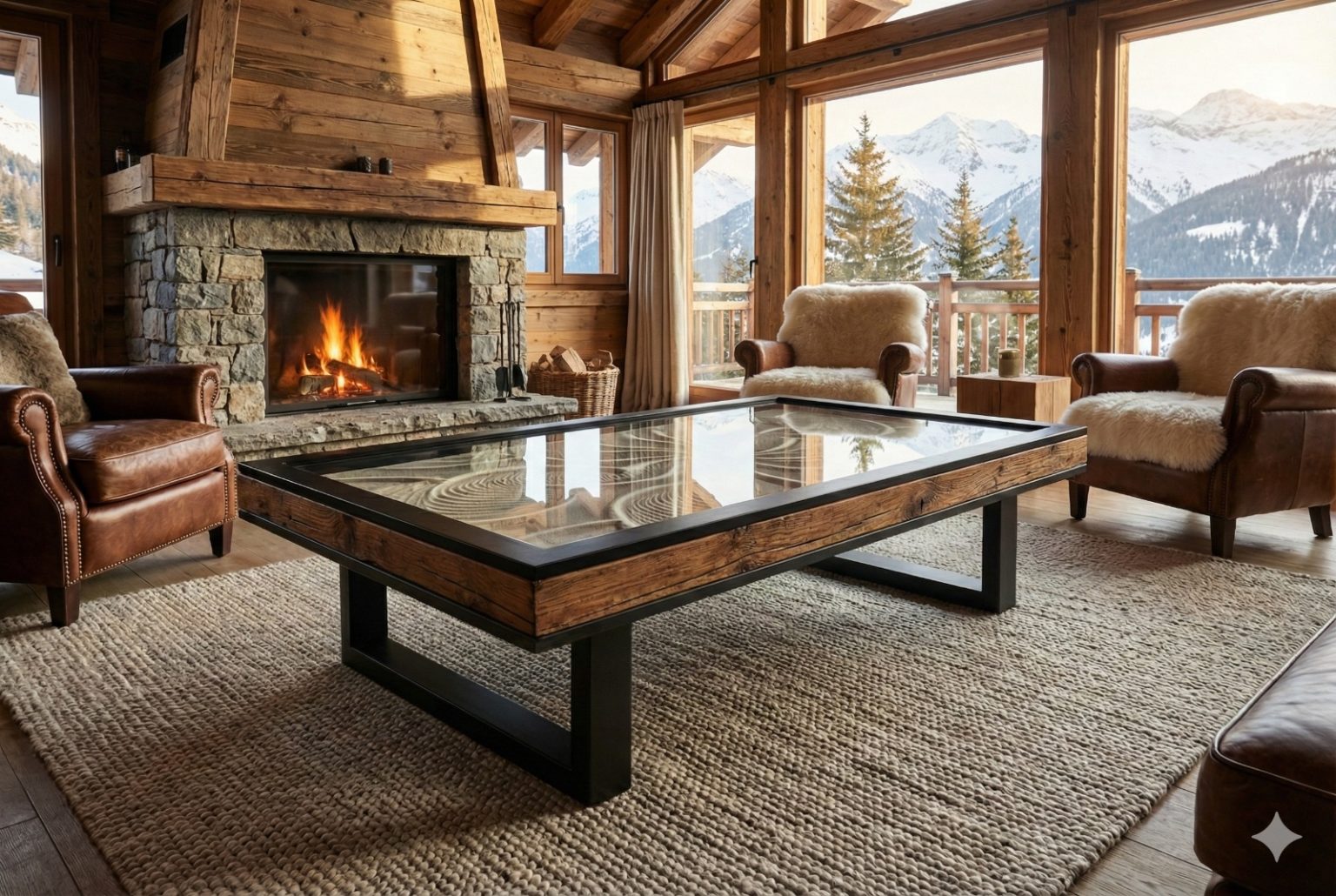 Dimension M — Grande table basse